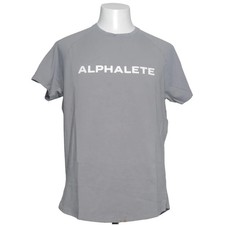 Alphalete, T-shirt, Größe: M, PERFORMANCE FIT, Grau, Baumwolle/Elasthan #yKy