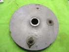 ajs matchless front wheel brake plate