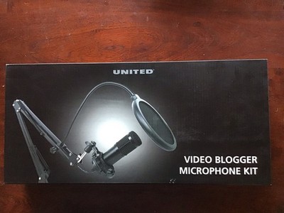 United Video Blogger Microphone Kit Neu OVP