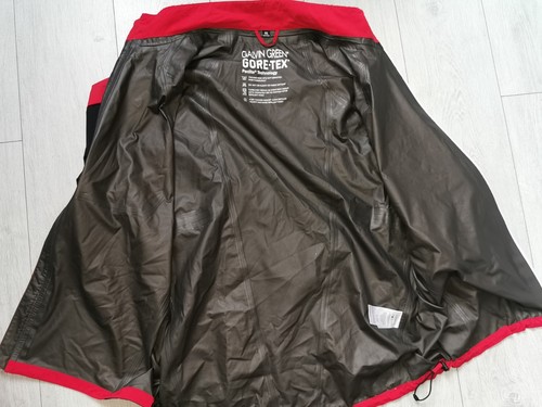 Galvin Green Gore-tex Paclite Shell "XXL" Mens Golf Jacket Red - Picture 3 of 4