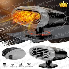 1500W Portable Heater 12V Heating Cooling Fan Defroster Demister for Car Truck