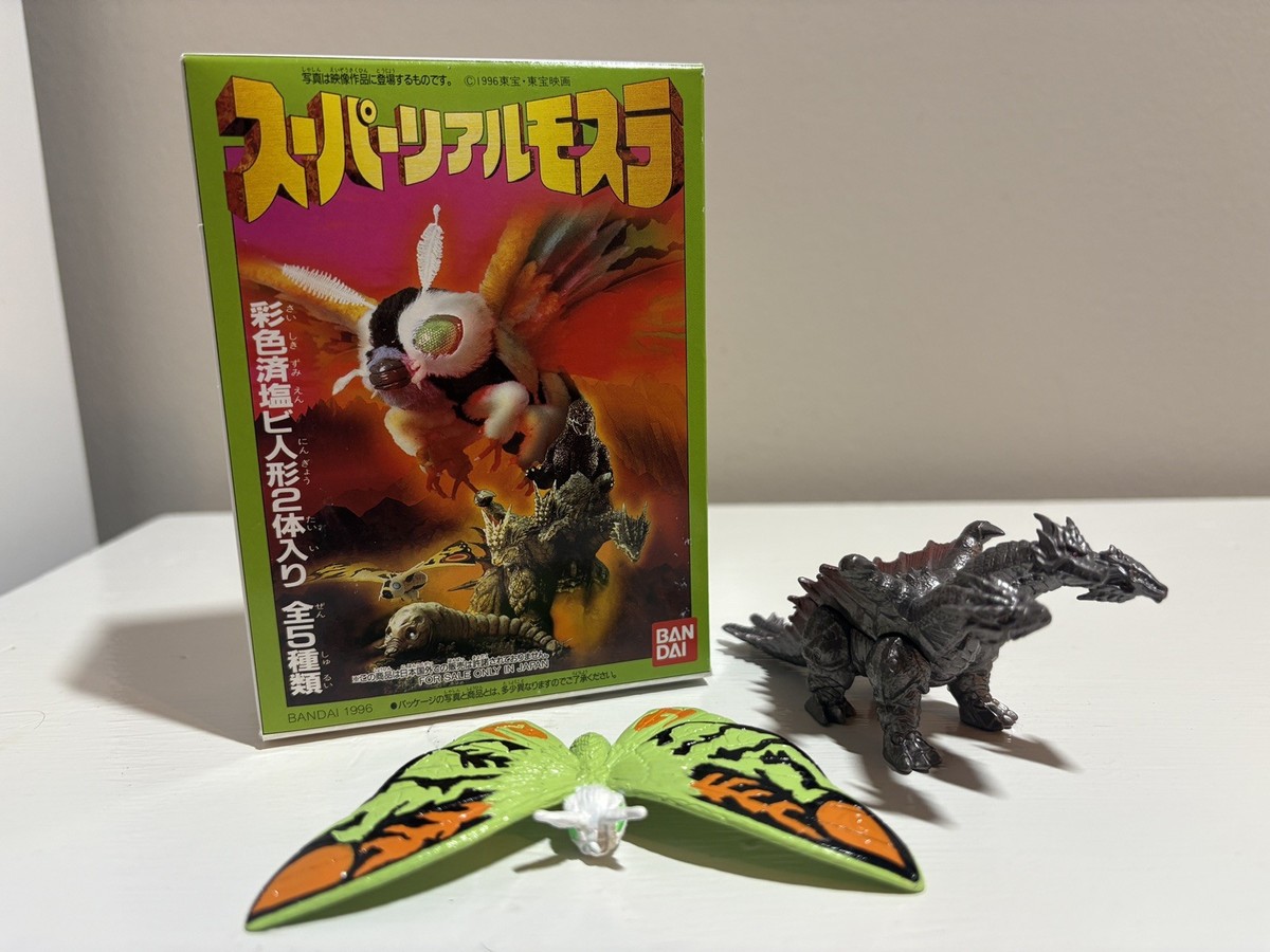 1996 Rebirth of Mothra Leo Godzilla Bandai Blind Box Candy Toy