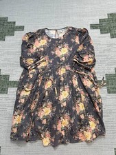 & Other Stories Dress Womens Large Gray Pink ...