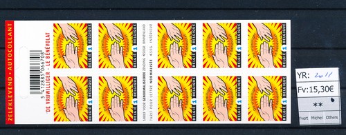 LS45641 Belgien 2011 Freiwilligenheft postfrisch fv 15,3 EUR