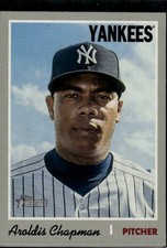 Aroldis Chapman 2019 Topps Heritage New York Yankees #493