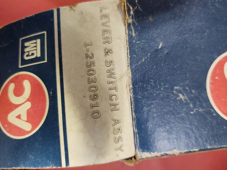 OEM AC 81 82 83 G CARROCERÍA OLDS CHEVY PONTIAC LIMPIAPARABRISAS INTERMITENTE PALANCA INTERRUPTOR Foto 2 de 4