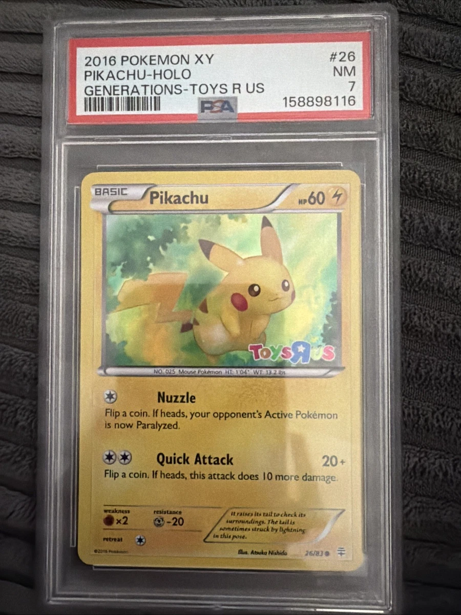 Pikachu Pokémon TCG Professional Sports Authenticator (PSA) Grade