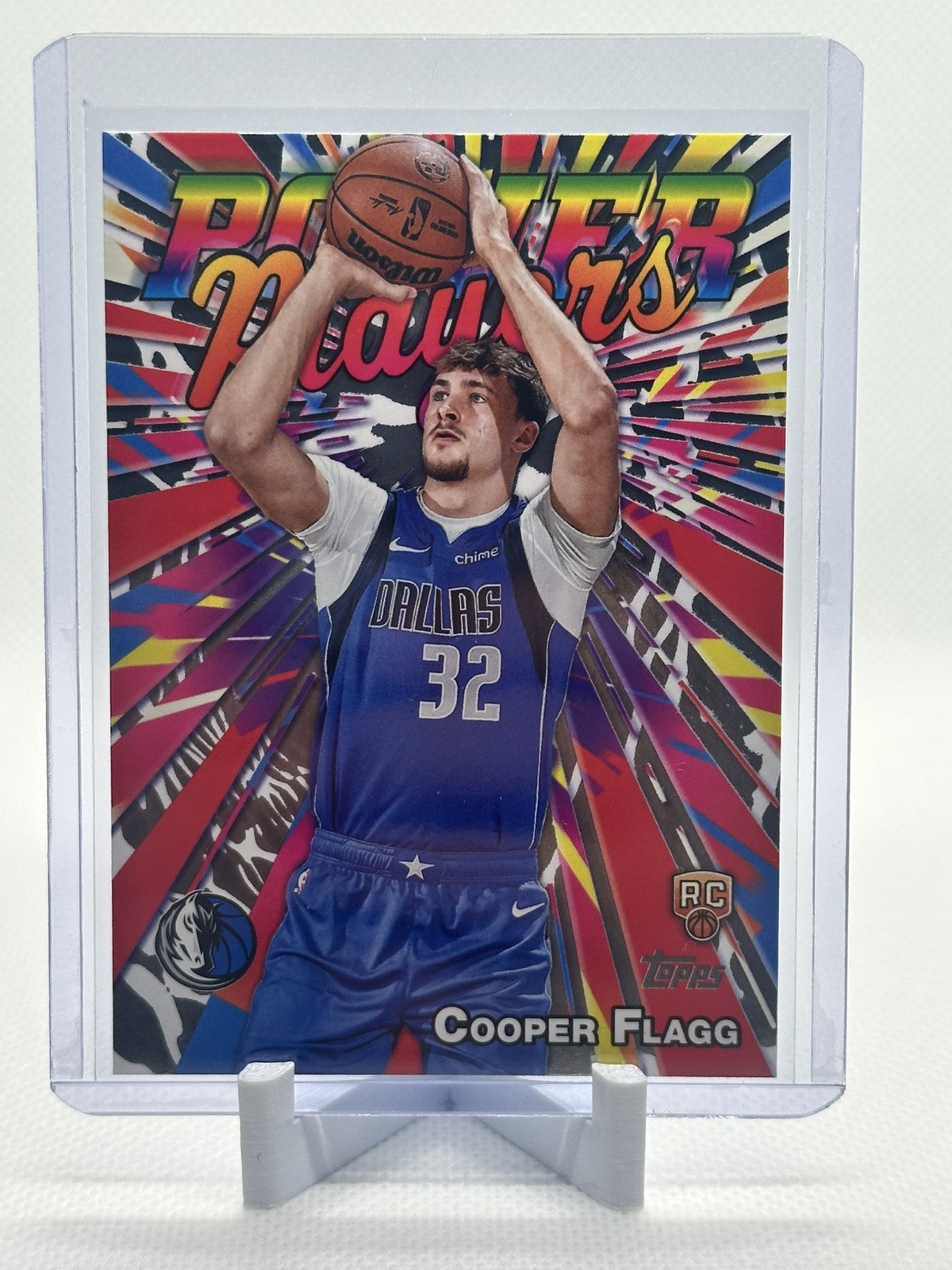 Topps 2025-26 Power Players Cooper Flagg Dallas Mavericks RC Insert #PP-16