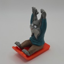 Disney Zootopia Gary the Wolf Sledding Figure McDonalds Happy Meal Toy 2025