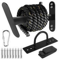 Battle Rope Hanger Anchor Strap Kit Battle Rope Storage Rack Battle Rope Fast...