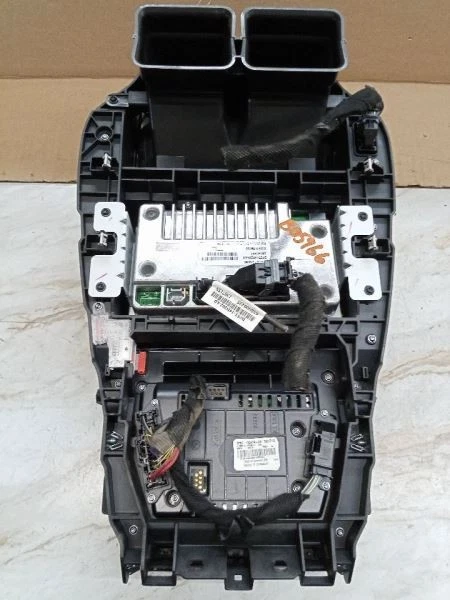 2014 LINCOLN MKZ RADIO NAVIGATION DISPLAY SCREEN TRIM PANEL BEZEL DP5T-14F239-AS - Image 4 of 4