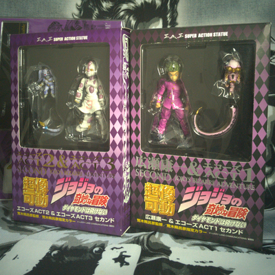 Medicos Super Action Statue JoJo Koichi Hirose Echoes act1/2/3