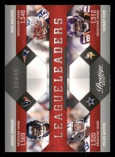 2010 Prestige #21 Andre Johnson/Wes Welker/Miles Austin/Sidney Rice