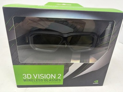 Brand New Sealed NVIDIA 3D Vision 2 Active 3D Glasses Ultimate Immersive 3D