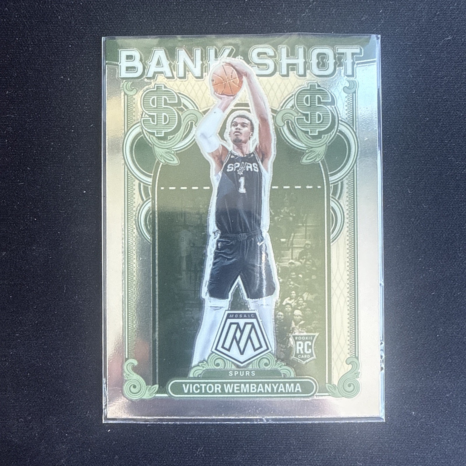 2023 Panini Mosaic BANK SHOT VICTOR WEMBANYAMA ROOKIE