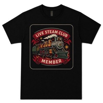 LIVE STEAM CLUB MITGLIED T-SHIRT   Modellbahn | Miniaturlokomotive