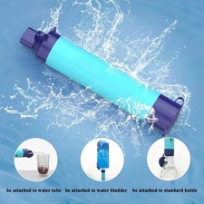 Portable Water Filter Straw Purifier Camping Emergency Gear Survival Tool 2026