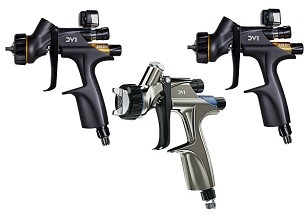#ad Itw Devilbiss 704703 Dv1 3 Spray Gun Bundle With Dv1 Smart Mini Gun $2825.10