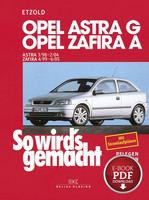 PDF Opel Astra G / Zafira A (1998-2005) Reparaturanleitung So Wird`S Gemacht