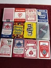 Lot Of 12 VNTG NEW & Sealed Playing Card Decks - Coca Cola,M&M,Eckerd, Firestone