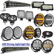 LED Work Light Bar Flood Spot Lights Driving Lamp Offroad Car Truck SUV 4X4 ATV