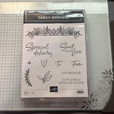 Stampin Up! Fancy Borders And Matching Dies