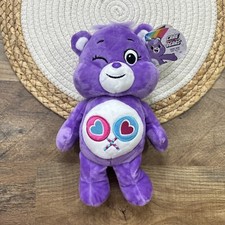 Care Bears Share Bear Purple Plush Stuffed Animal 10" NEW w TAGS 2020