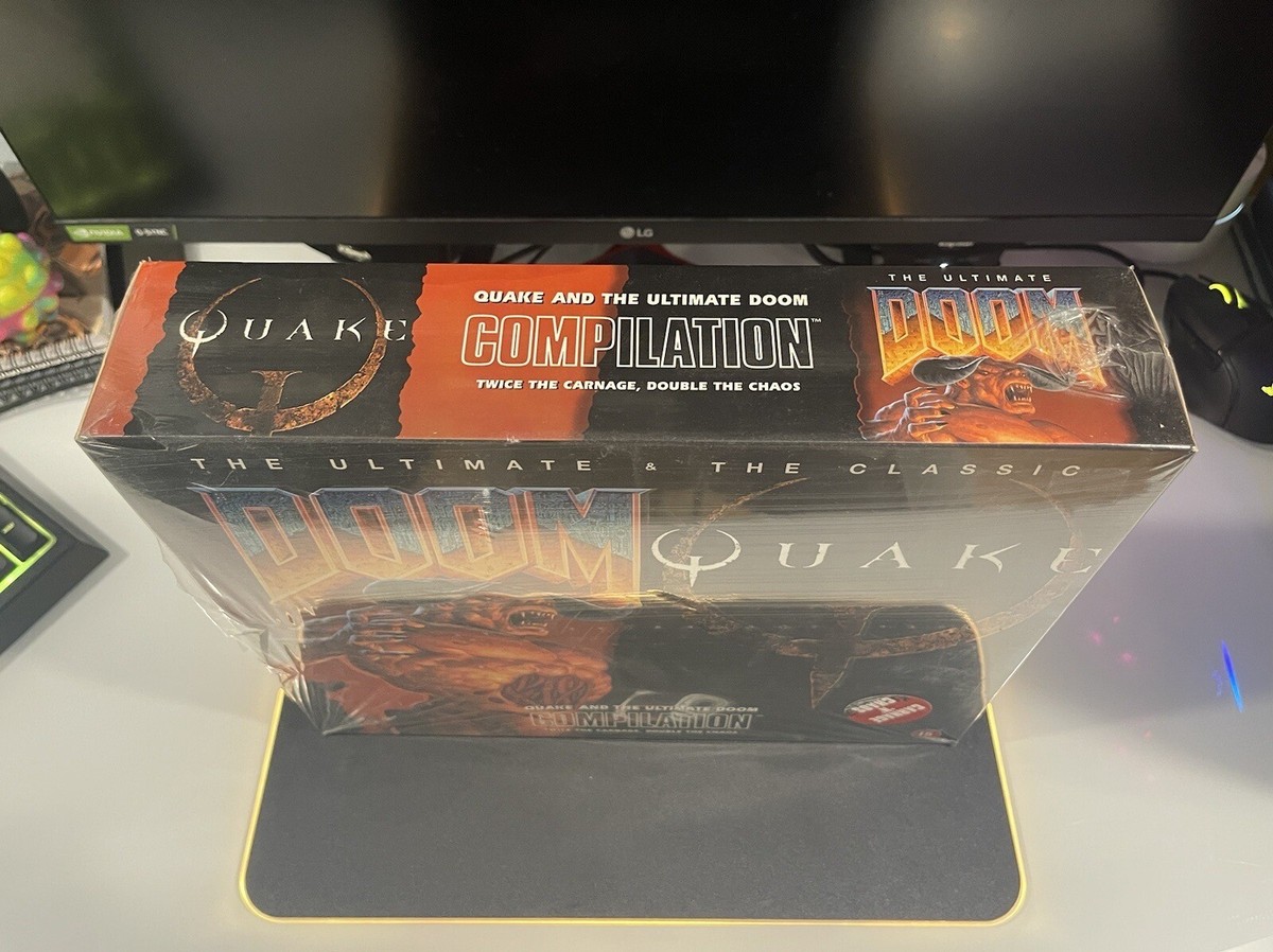 Doom / Quake Compilation - Big Box PC Computer Game - Brand New