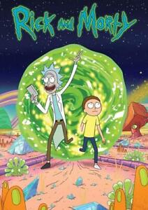 Rick And Morty TV Series Animation Poster Print T478 A4 A3 A2 A1 A0|