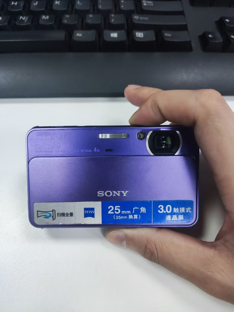 85 希少品！SONY Cyber-shot DSC-T99　パープル Sony Cybershot Digital Camera DSC-T99 PURPLE14.1MP W