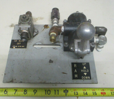 #ad Pneumatic Cylinder Ram control valve Panelassembly $88.87