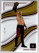2023 Immaculate Collection WWE Red #26 Baron Corbin /35 