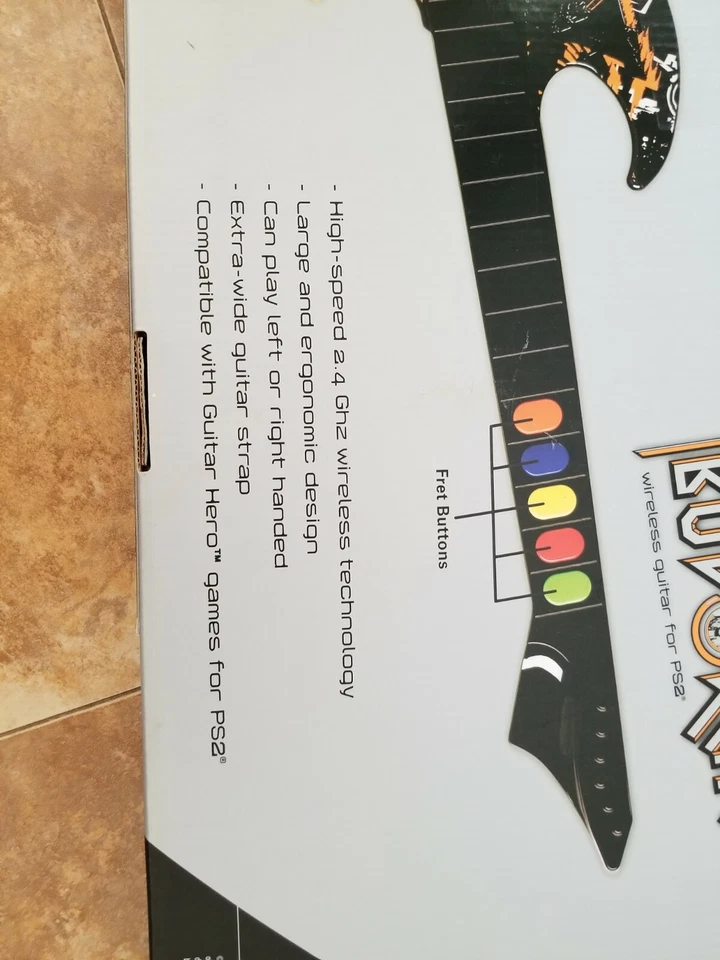 The Budokan Wireless Guitar For Ps2 Psyclone Essentials - Image 4 of 4