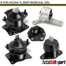 5x Engine Motor & Automatic Transmission Mount for Acura TL 07-08 Auto. Trans.