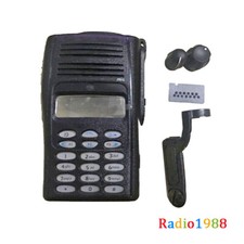 Black Replacement of Repair Housing Case Compatible With GP388 Plus EX600 Radio