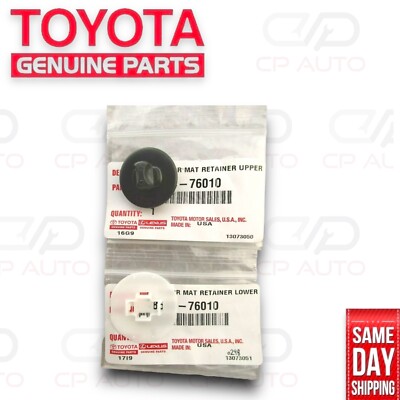 13 SCION IQ FLOOR MAT RETENTION CLIP CARPET CLIP OEM BRAND NEW