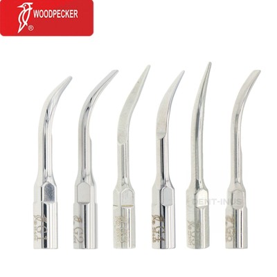 100% Woodpecker Dental Tips for EMS Handpiece Ultrasonic Piezo Scaler Scaling