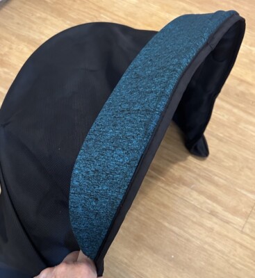 Baby Trend Tango Single Stroller Storage CANOPY SHADE Turquoise Black
