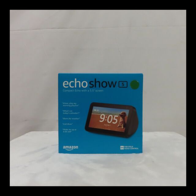 Amazon Echo Show 5 Smart Display with Alexa - Charcoal (N) 132469