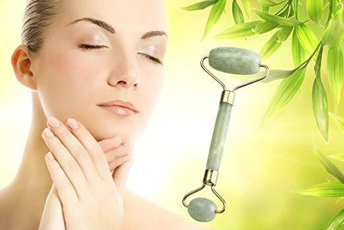 JADE ROLLER Anti-Wrinkle Slimming & Firming Cooling Anti-Aging BOOSTS COLLAGEN - Picture 3 of 6