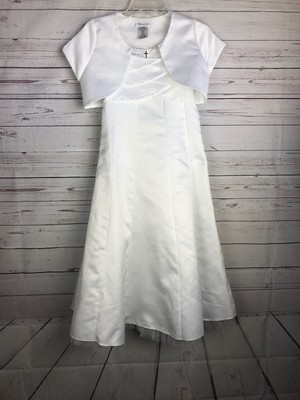 bonnie jean white communion dress