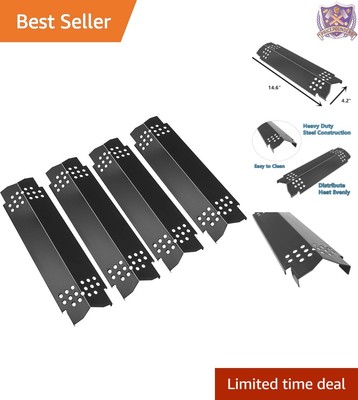 Replacement Heat Plates for Nexgrill Gas Grills - Fits Multiple Models, Set of 4