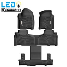 All Weather 3D Floor Mats Liners for 2021-2026 Tahoe Yukon Escalade Bucket Seat