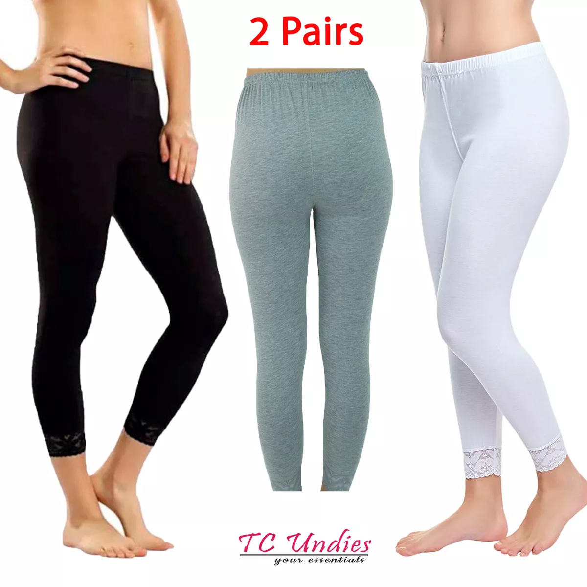 Plus Size Cotton Leggings