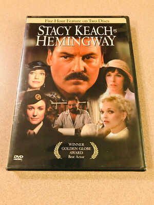 Film Biography of 'Hemingway' starring Stacy Keach 2 DVD Sealed New Box Set OOP