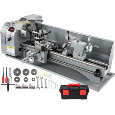 SIHAO Mini Metal Lathe 8.7x29.5'' Metal Working Machine Rugged Variable Speeds