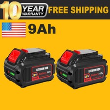 For DEWALT DCB609 20V/60V MAX FLEXVOLT 9Ah Li-Ion Battery/charge DCB609-2 DCB606