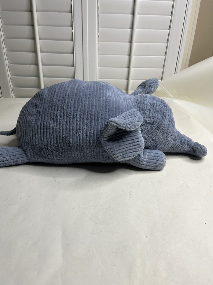 Jellycat Doopity Elephant Plush Stuffed Animal Soft Lovey Cordy Trunk