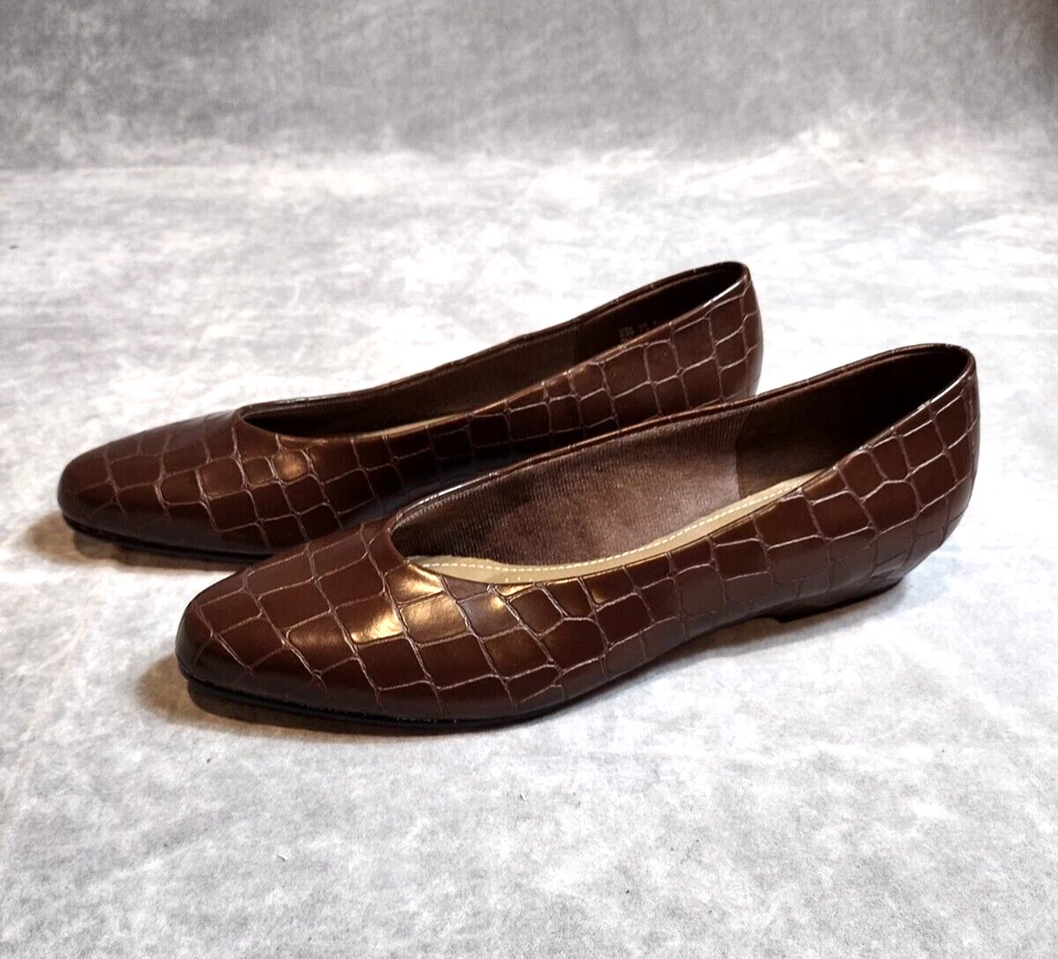 Мягкий стиль на Hush щенки, комфорт, насосы, обувь, размер 9,5 S, крокодила узор! - Изображение 3 из 4