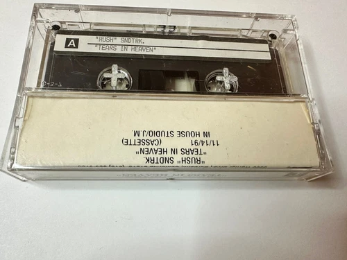 Rush [Original Song} “ Tears In heaven” by Eric Clapton (Cassette, 1991) Rare!!